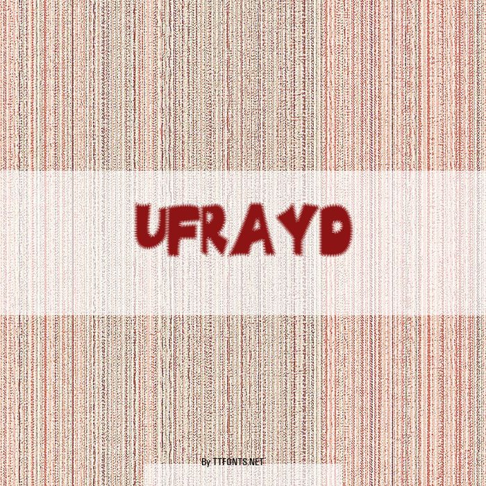 Ufrayd example