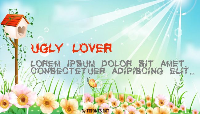 UGLY LOVER example