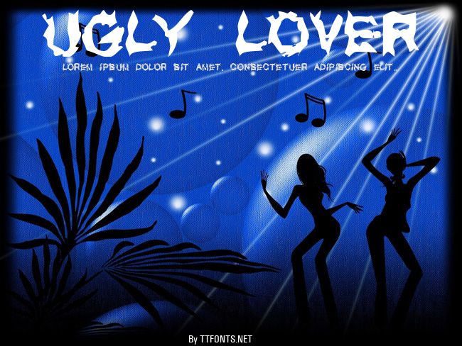 UGLY LOVER example