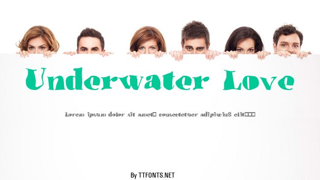 Underwater Love example