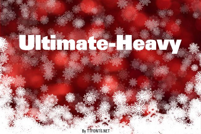 Ultimate-Heavy example