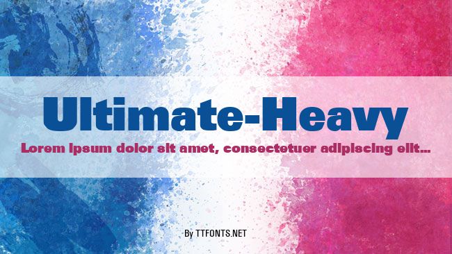 Ultimate-Heavy example