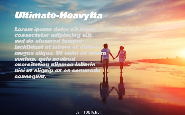 Ultimate-HeavyIta example