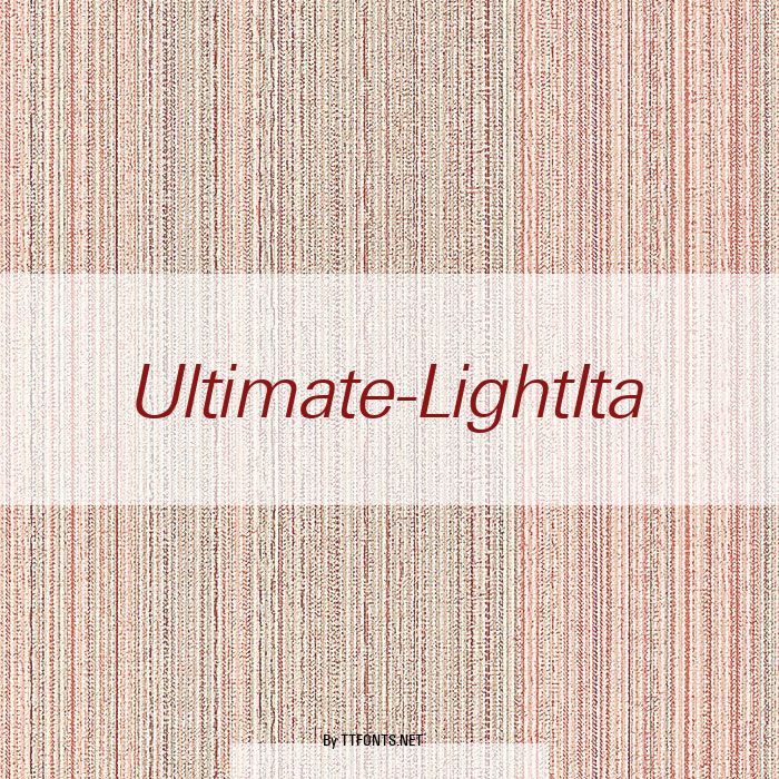 Ultimate-LightIta example