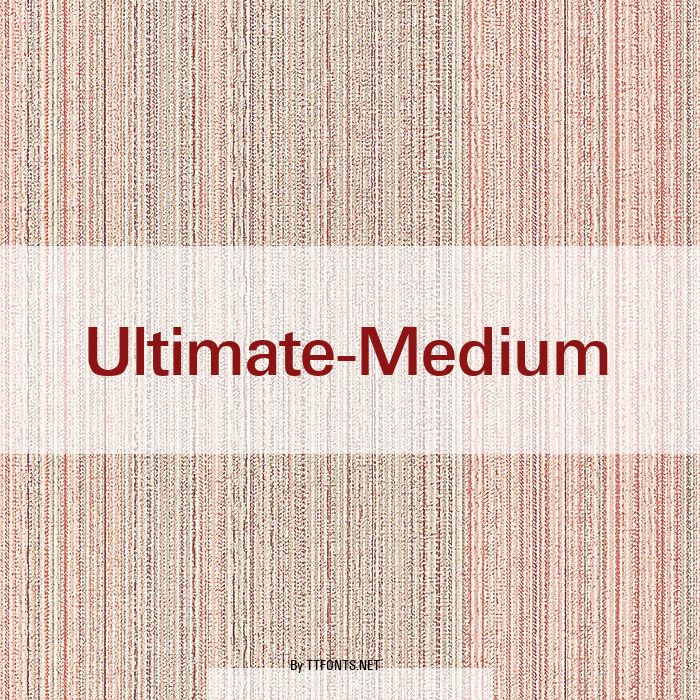 Ultimate-Medium example