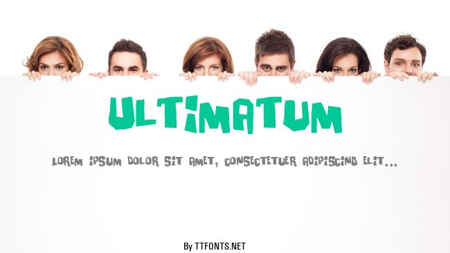 Ultimatum example