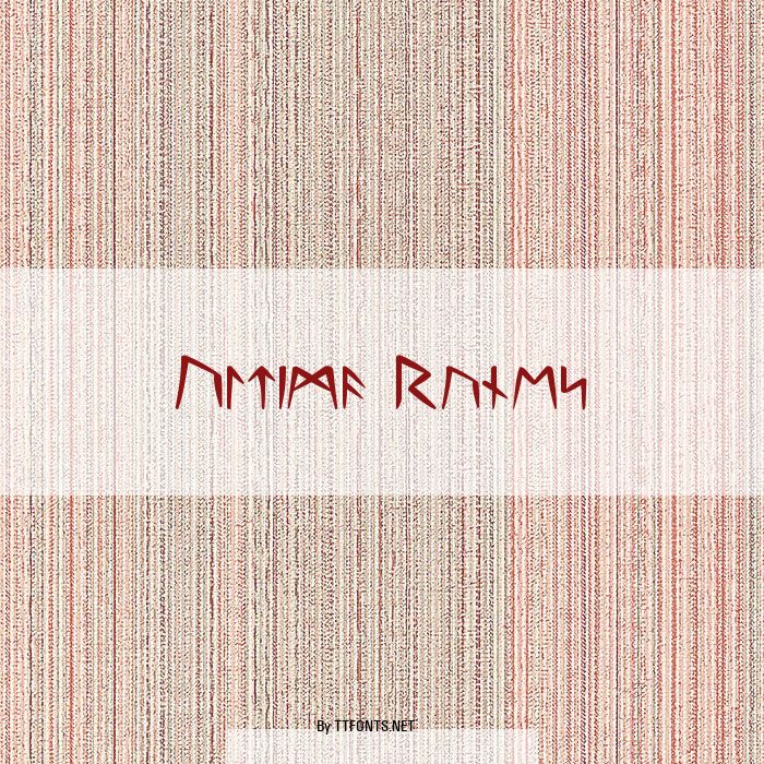 Ultima Runes example