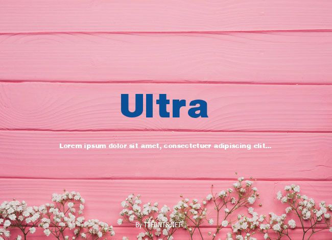 Ultra example
