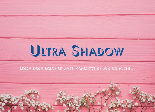 Ultra Shadow example