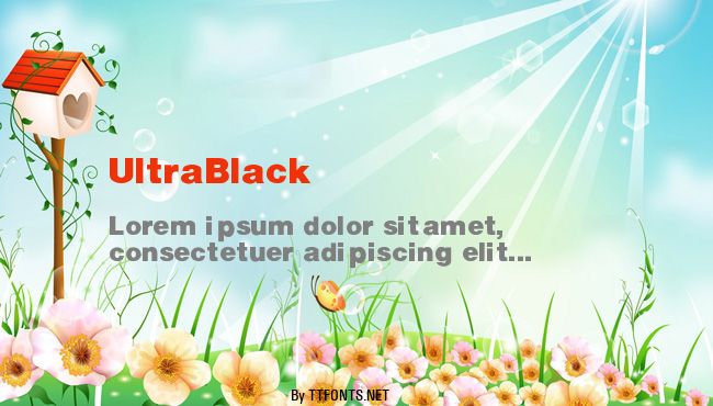 UltraBlack example