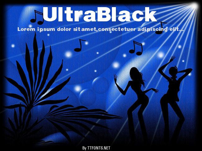 UltraBlack example