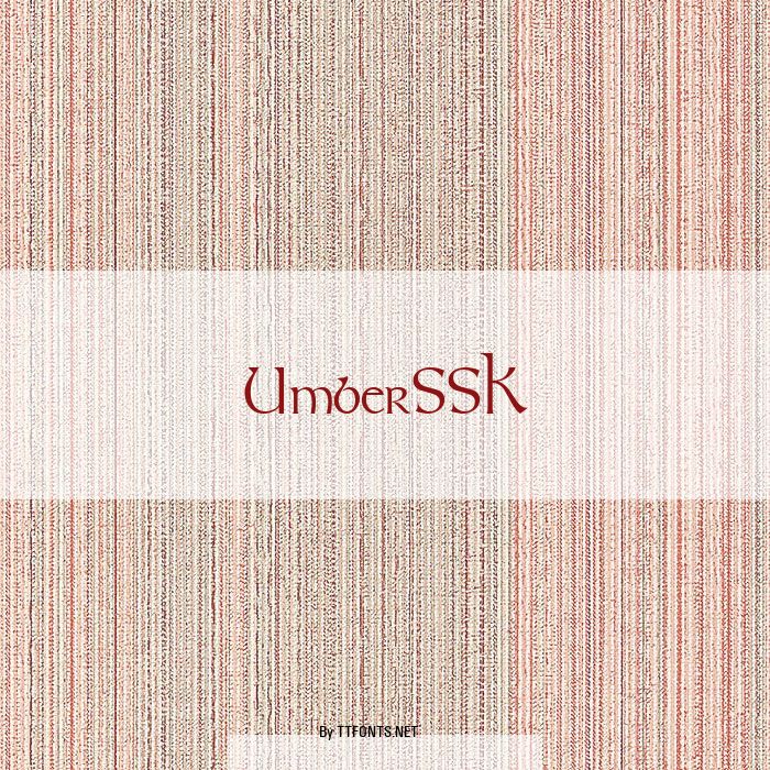 UmberSSK example
