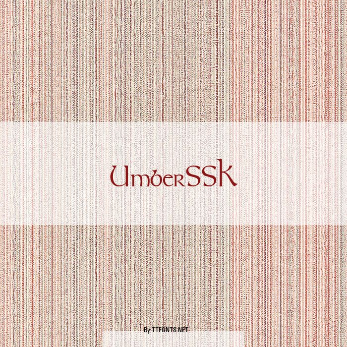 UmberSSK example