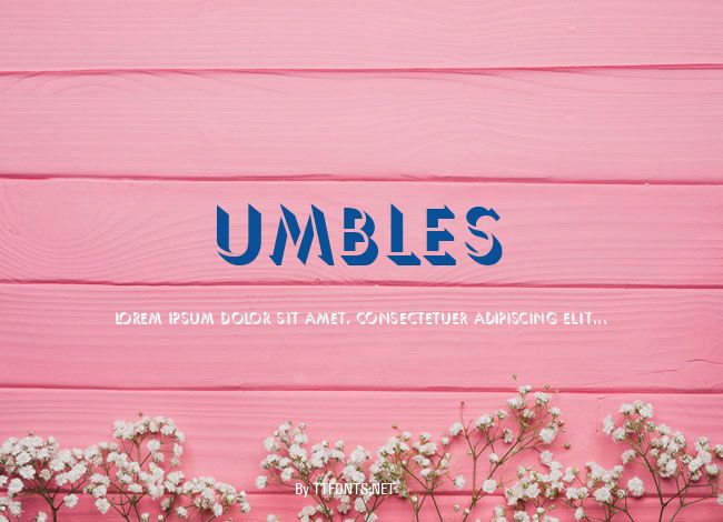 Umbles example