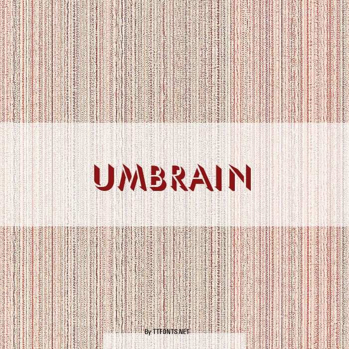 Umbrain example