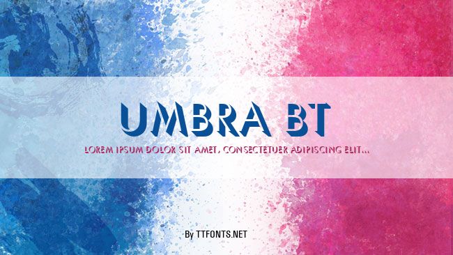 Umbra BT example