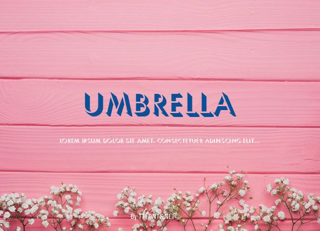 Umbrella example