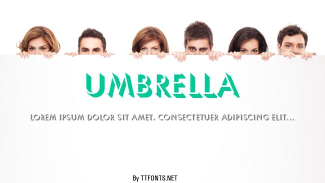 Umbrella example