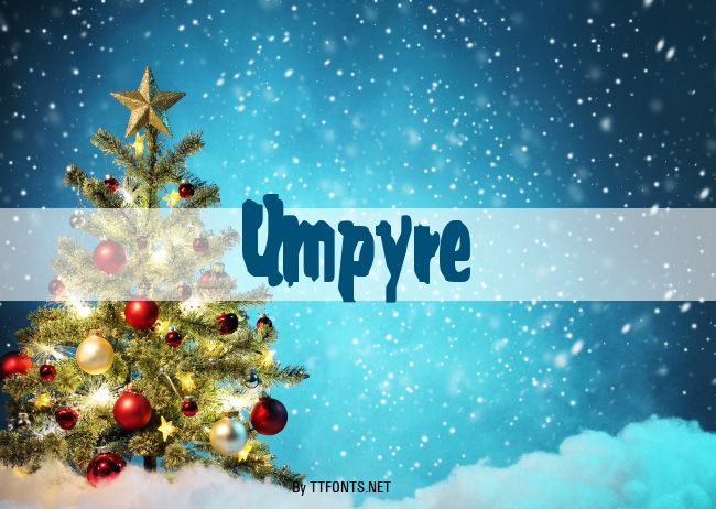 Umpyre example
