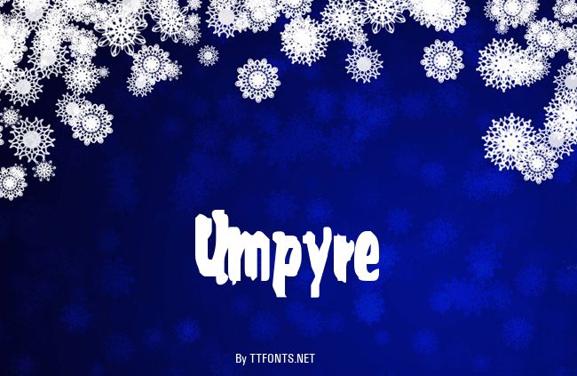 Umpyre example