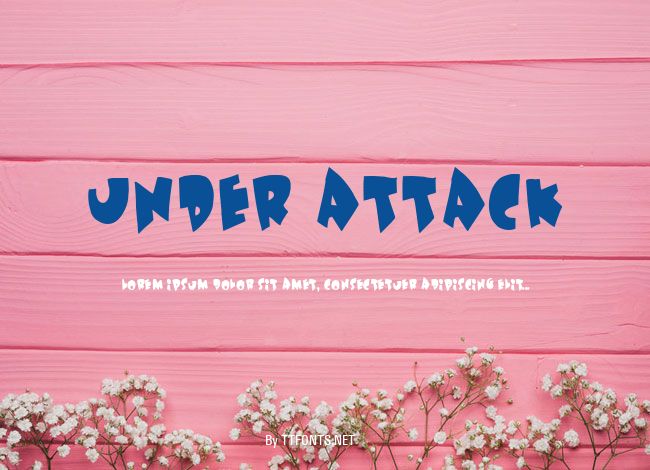 Under attack example
