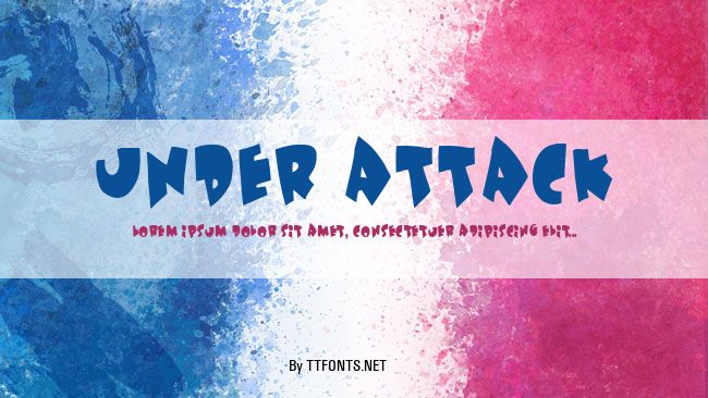 Under attack example