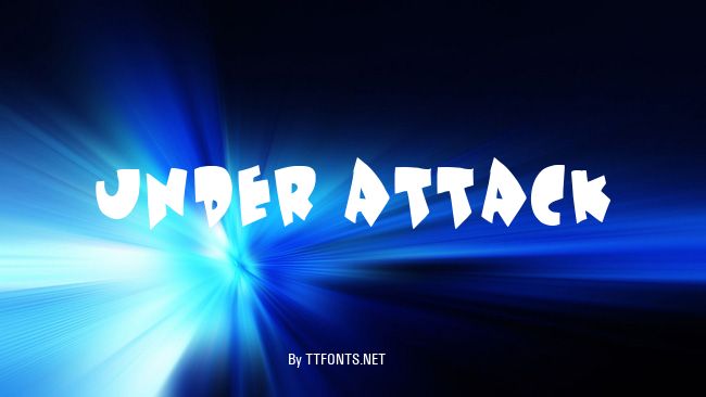 Under attack example