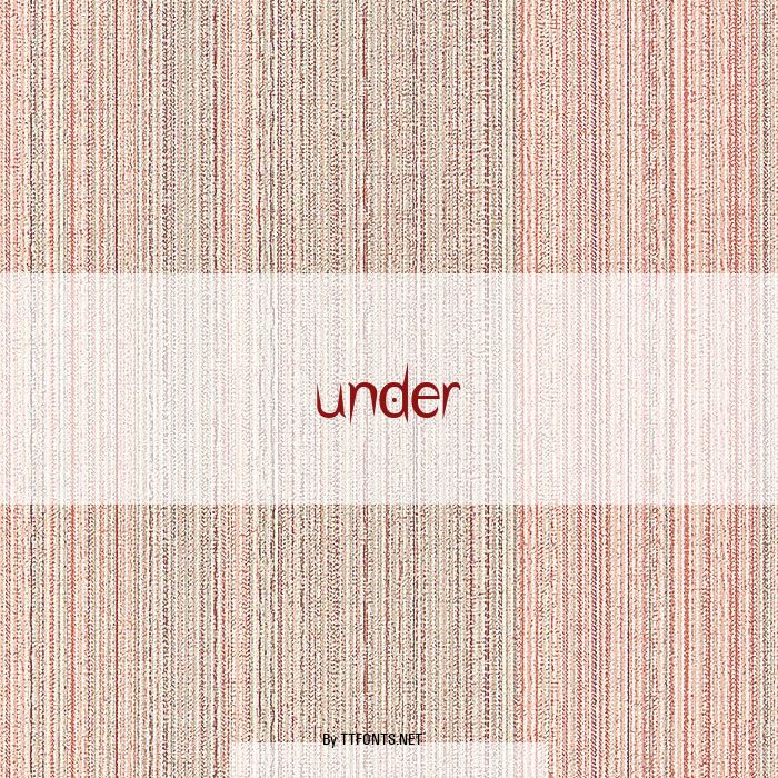 Under example