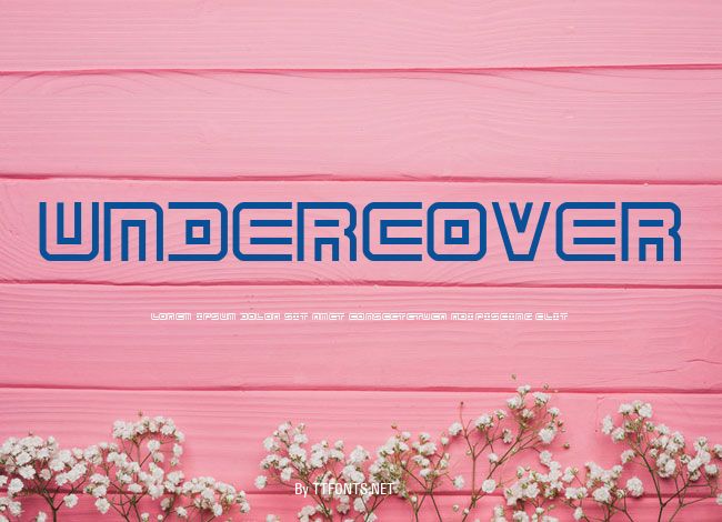 Undercover example