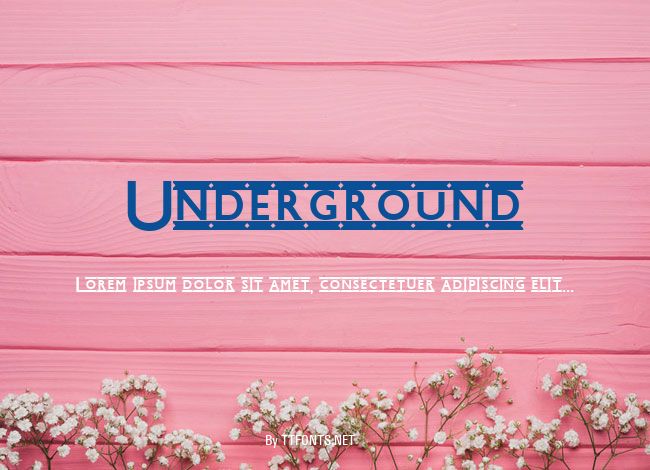 Underground example