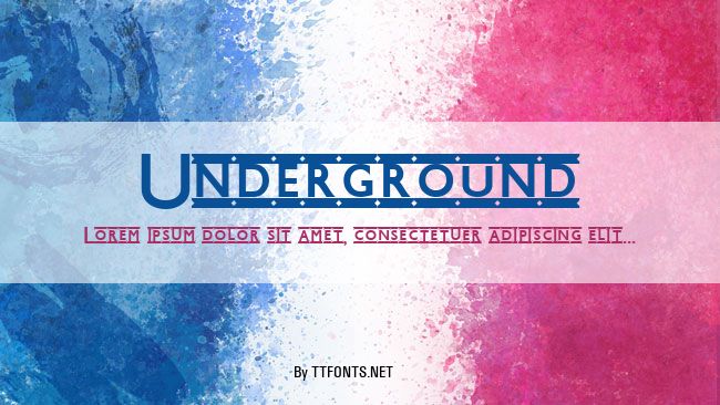 Underground example