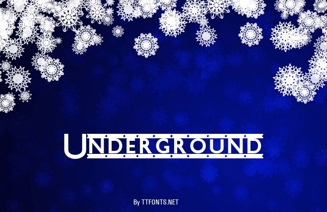 Underground example