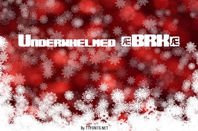 Underwhelmed (BRK) example