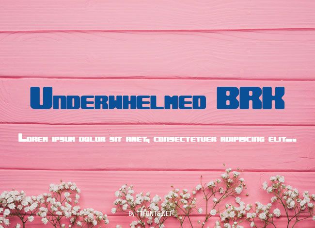 Underwhelmed BRK example