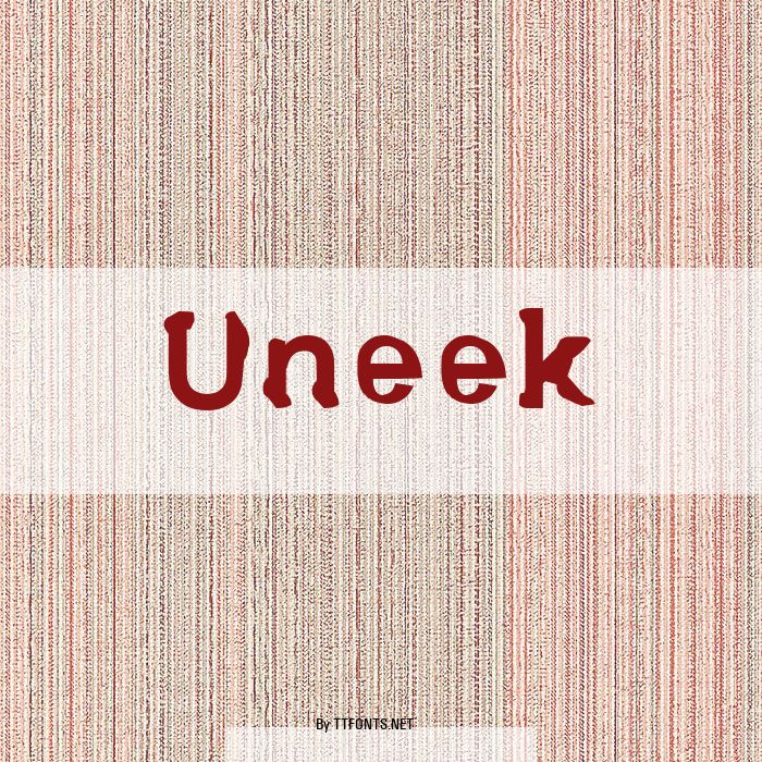 Uneek example