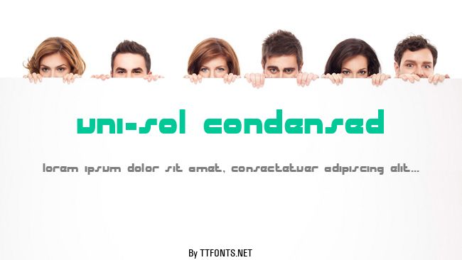 uni-sol condensed example