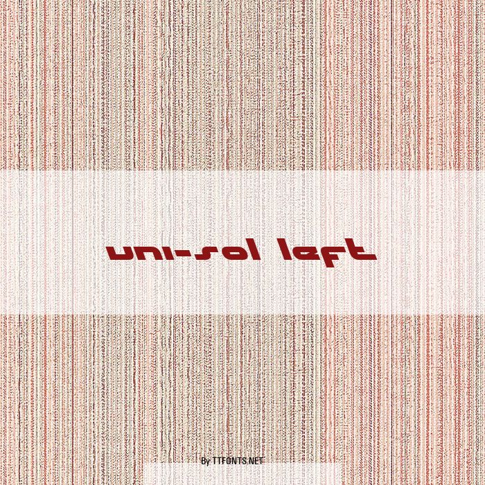 uni-sol left example