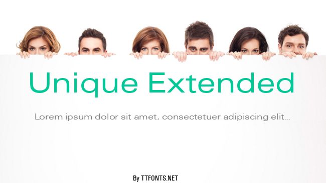Unique Extended example