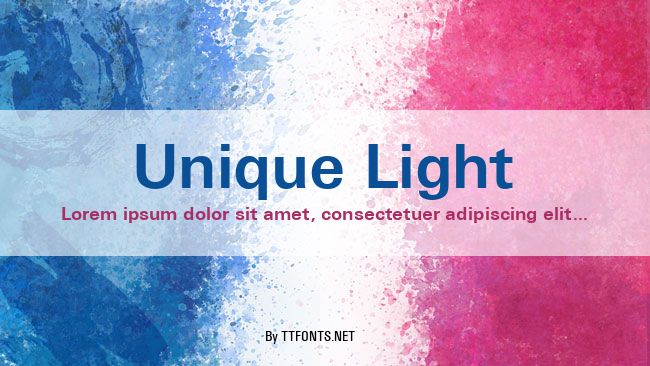 Unique Light example