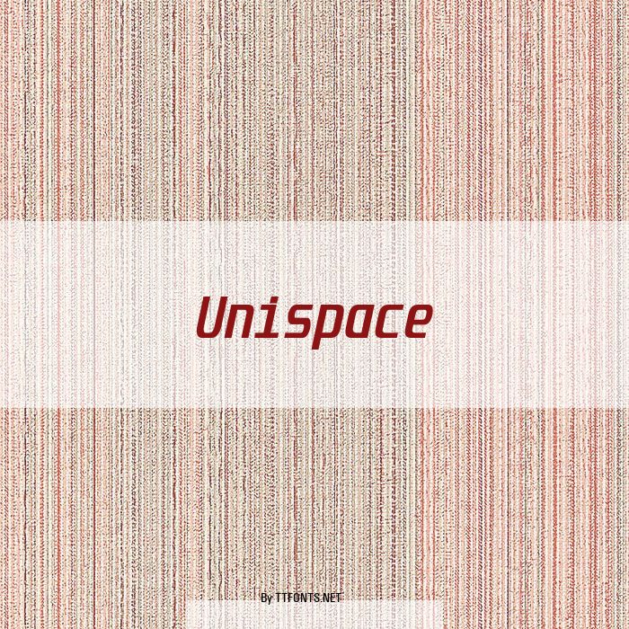 Unispace example