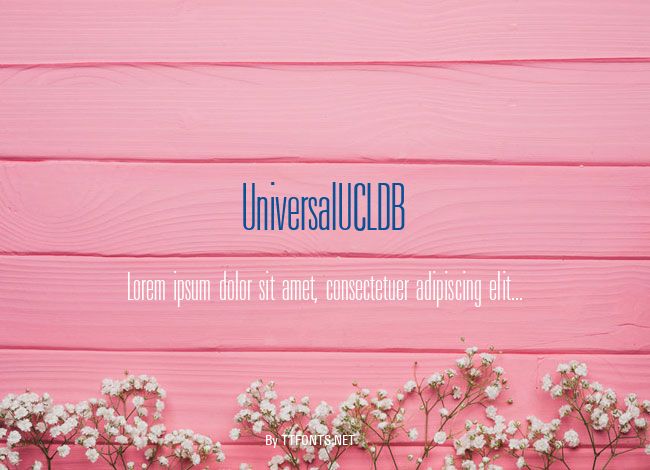 UniversalUCLDB example