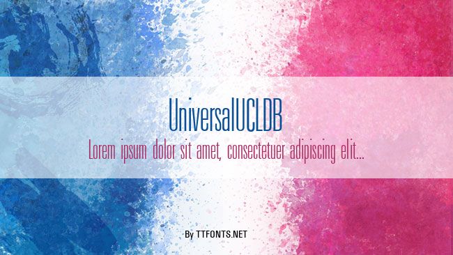 UniversalUCLDB example