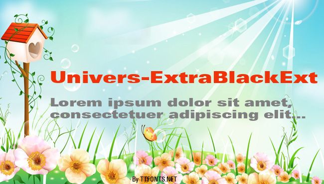Univers-ExtraBlackExt example