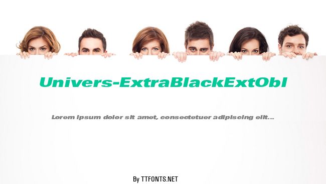 Univers-ExtraBlackExtObl example