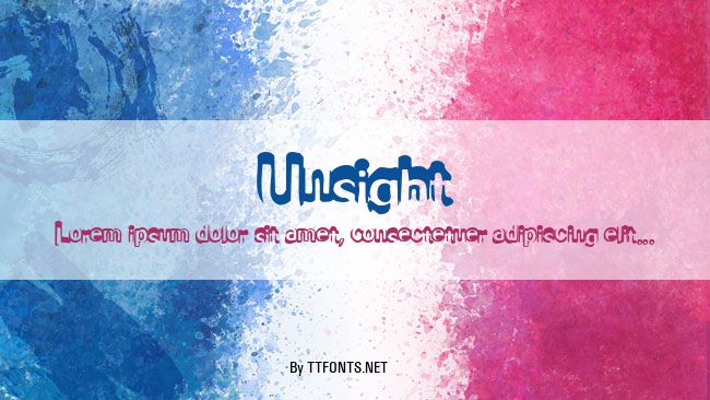Unsight example
