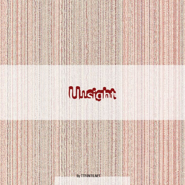 Unsight example