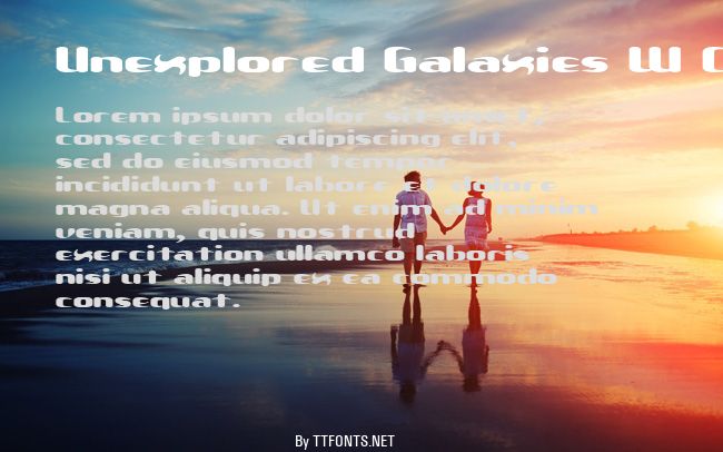 Unexplored Galaxies W (BRK) example