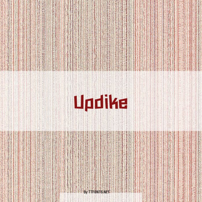 Updike example