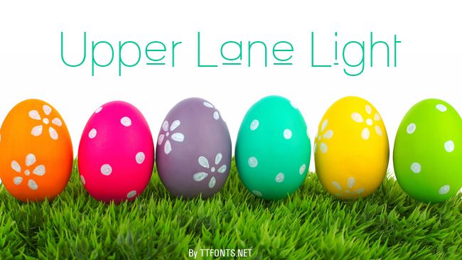 Upper Lane Light example