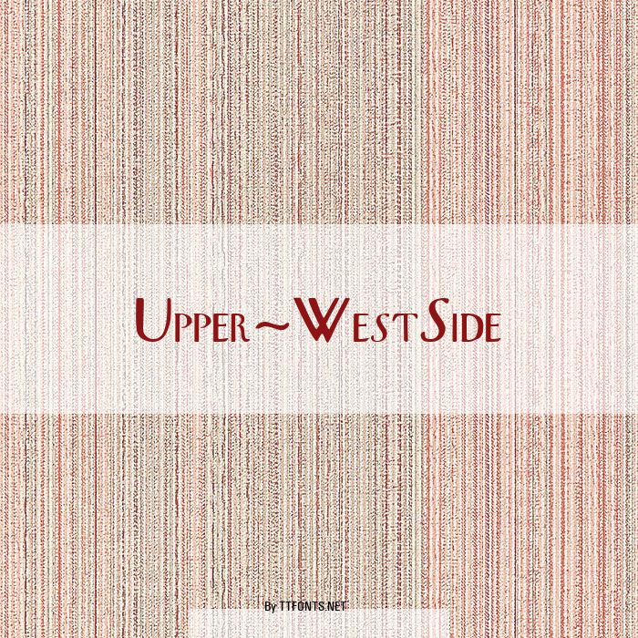 Upper-WestSide example